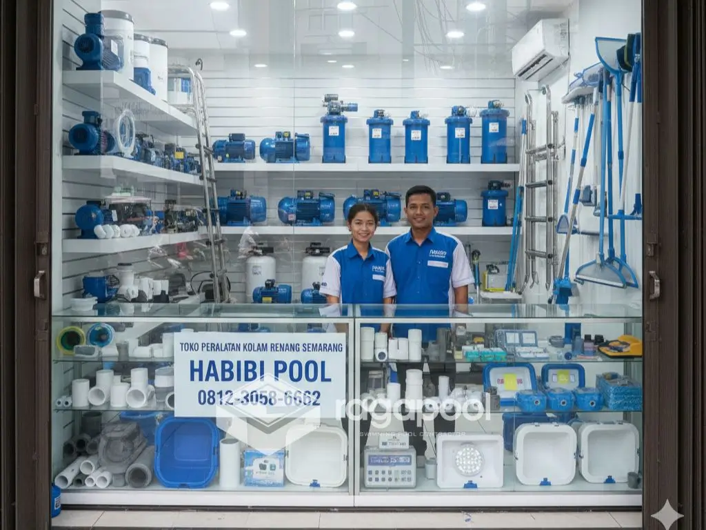 toko perlatan kolam renang semarang